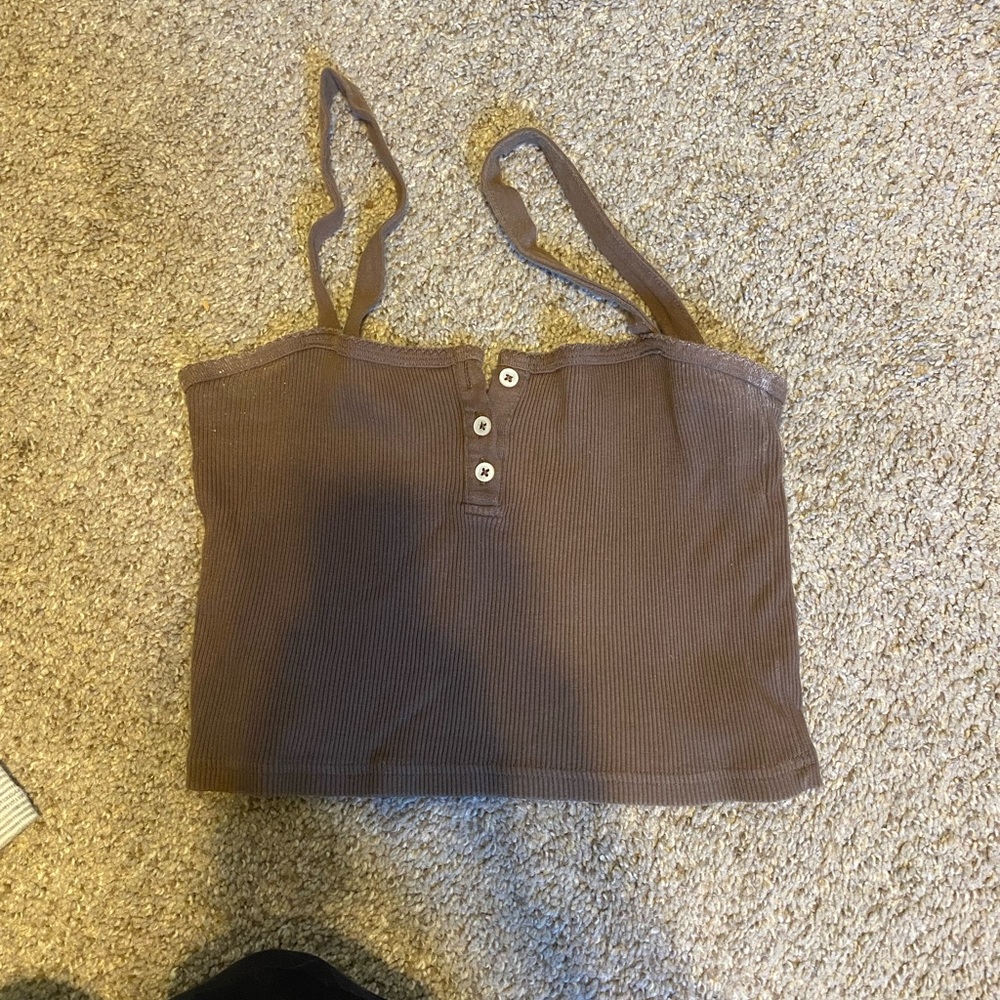 Brown brandy tank